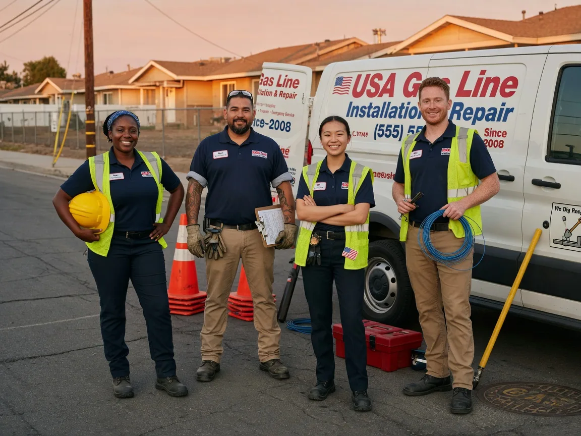 Gas Line Installation company in Wyarno, WY